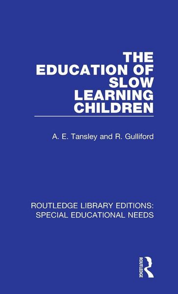 Produktbild: The Education of Slow Learning Children