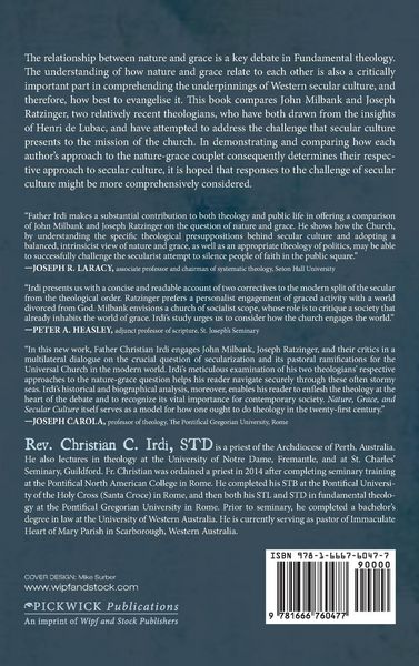 Produktbild: Nature, Grace, and Secular Culture