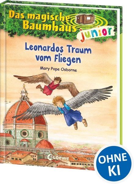 Produktbild: Das magische Baumhaus junior (Band 35) - Leonardos Traum vom Fliegen