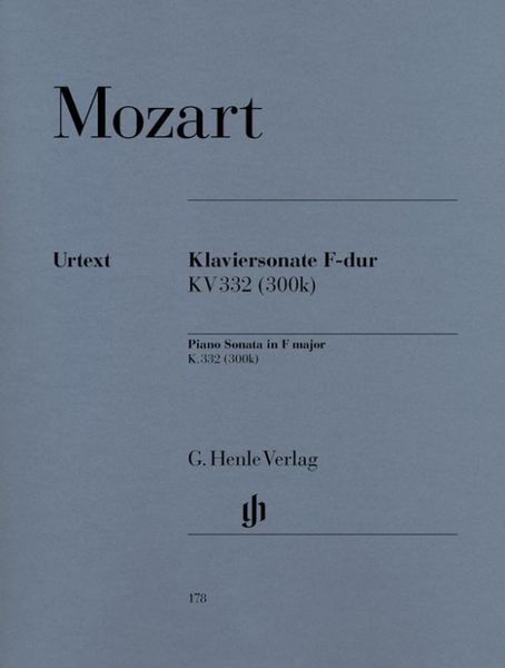 Wolfgang Amadeus Mozart - Klaviersonate F-dur KV 332 (300k)