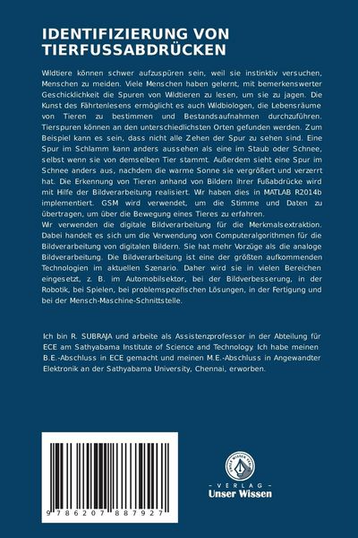 Produktbild: Identifizierung von Tierfussabdr&uuml;cken