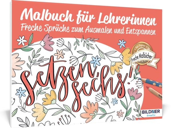 Produktbild: Malbuch f&uuml;r Lehrerinnen