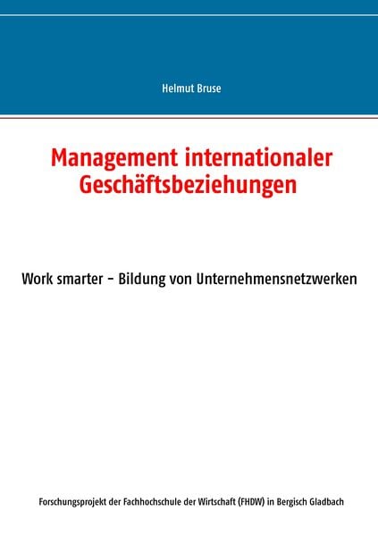 Produktbild: Management internationaler Gesch&auml;ftsbeziehungen