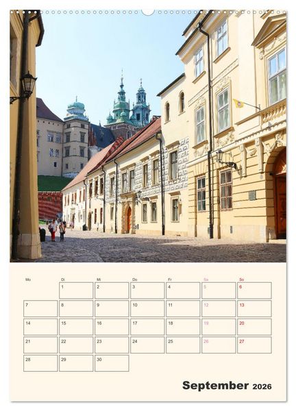 Produktbild: Wundersch&ouml;nes Krakau (hochwertiger Premium Wandkalender 2026 DIN A2 hoch), Kunstdruck in Hochglanz