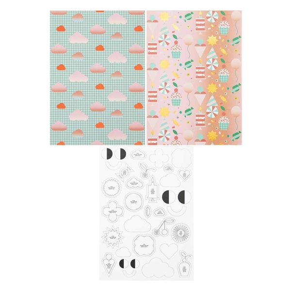 Produktbild: Motivpapierblock Happy