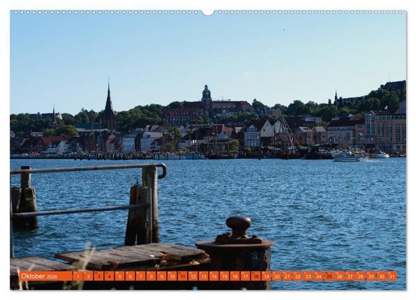Produktbild: Ostseereise - Flensburg (hochwertiger Premium Wandkalender 2026 DIN A2 quer), Kunstdruck in Hochglanz