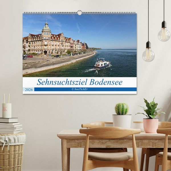 Produktbild: Sehnsuchtsziel Bodensee (Wandkalender 2026 DIN A2 quer), CALVENDO Monatskalender