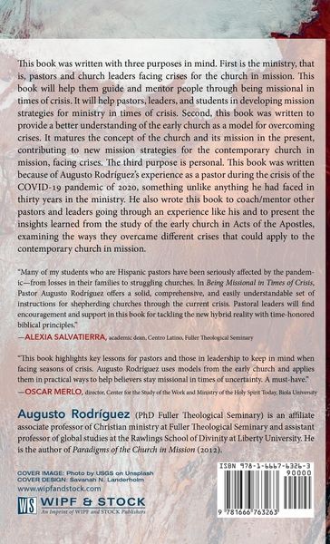 Produktbild: Being Missional in Times of Crisis
