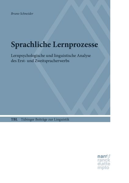 Produktbild: Sprachliche Lernprozesse