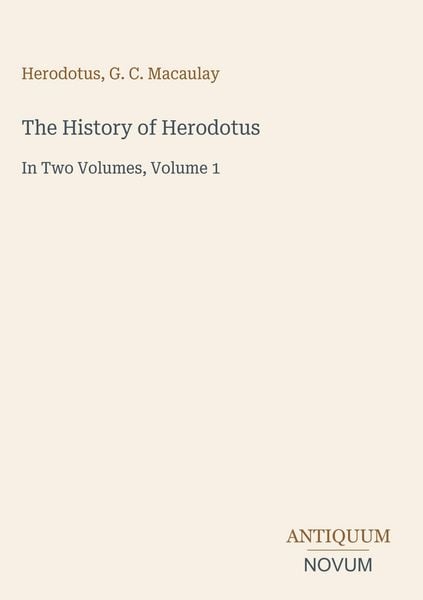 Produktbild: The History of Herodotus