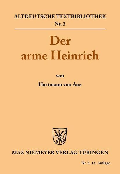 Produktbild: Der arme Heinrich