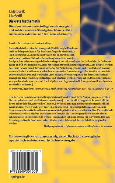 Produktbild: Diskrete Mathematik
