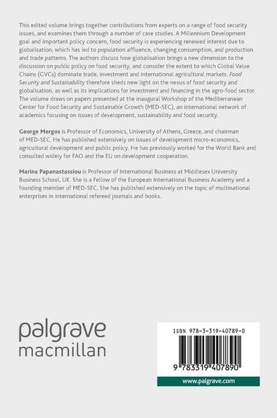 Produktbild: Food Security and Sustainability
