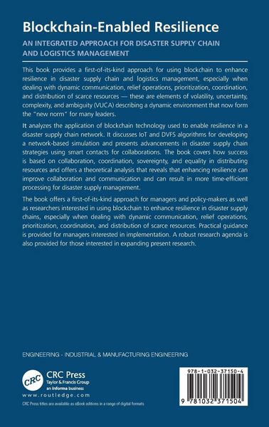 Produktbild: Blockchain-Enabled Resilience