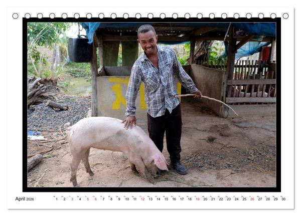 Produktbild: Thailand - auf stillen Wegen (Tischkalender 2026 DIN A5 quer), CALVENDO Monatskalender