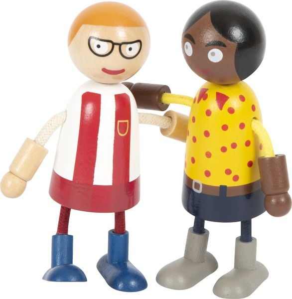 Produktbild: Biegepuppen-Familie mit Baby
