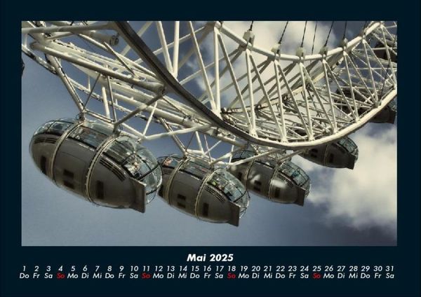 Produktbild: Londons sch&ouml;nste Seiten 2025 Fotokalender DIN A4