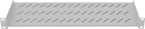 Produktbild: Intellinet 712200 19 Zoll 1 HE Festeinbau Geeignet f&uuml;r Schranktiefe: ab 450mm Grau