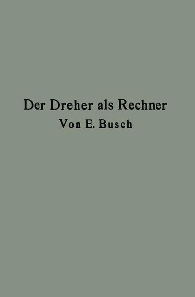 Produktbild: Der Dreher als Rechner