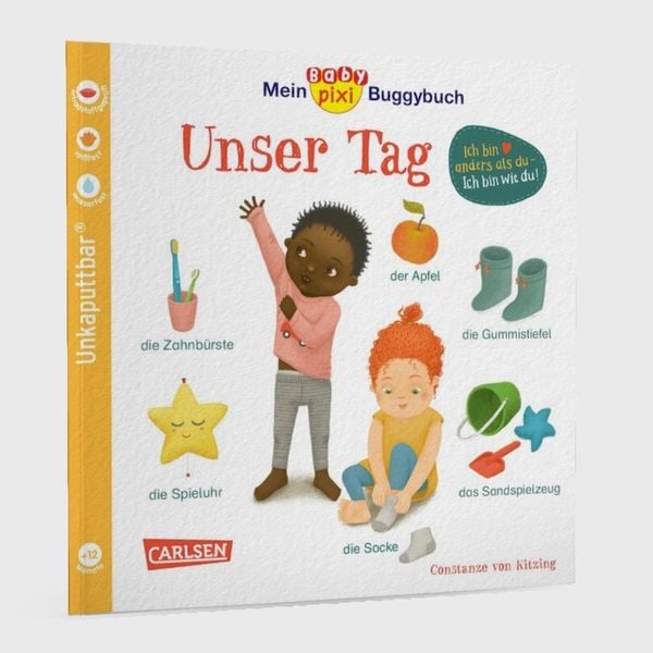 Produktbild: Baby Pixi (unkaputtbar) 146: Mein Baby-Pixi-Buggybuch: Unser Tag