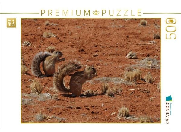 CALVENDO Puzzle Erdhörnchen | 500 Teile Lege-Größe 48 × 36 cm Foto-Puzzle für Erwachsene