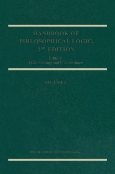 Produktbild: Handbook of Philosophical Logic