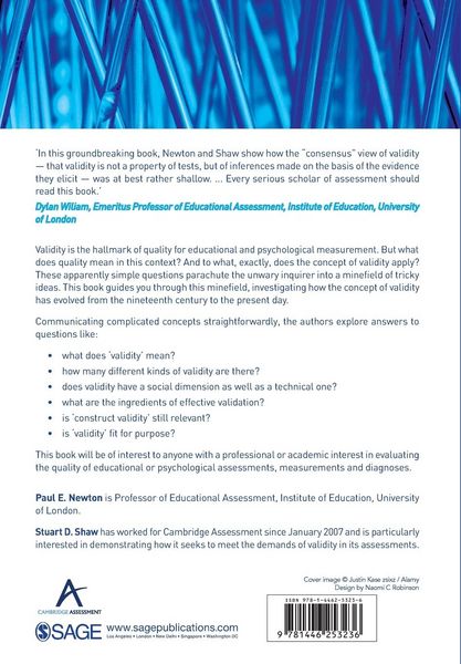 Produktbild: Validity in Educational and Psychological Assessment