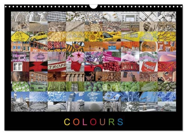 Produktbild: Colours (Wandkalender 2026 DIN A3 quer), CALVENDO Monatskalender