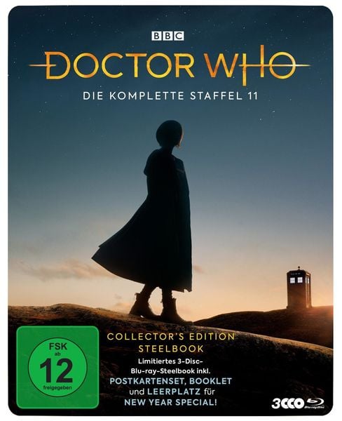 Doctor Who - Staffel 11 (Limitiertes Steelbook/Collector's Edition inkl. Postenkartenset und Leerplatz für New Year Spec