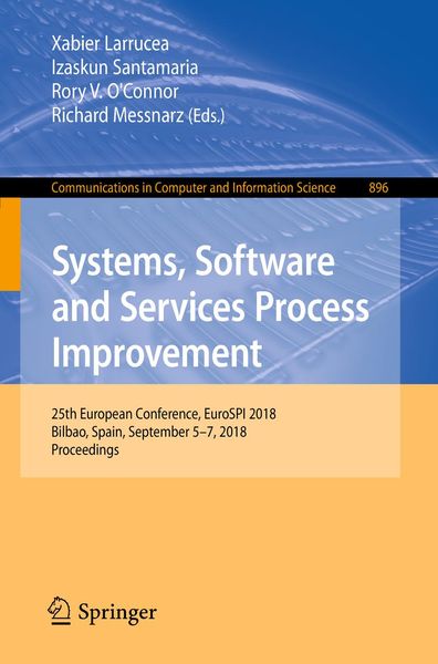 Produktbild: Systems, Software and Services Process Improvement