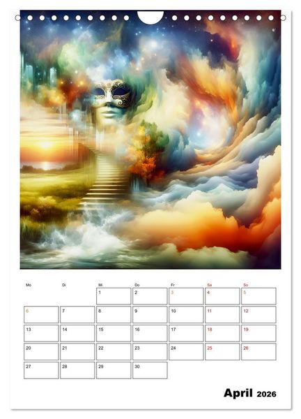 Produktbild: Treppen der Illusionen (Wandkalender 2026 DIN A4 hoch), CALVENDO Monatskalender