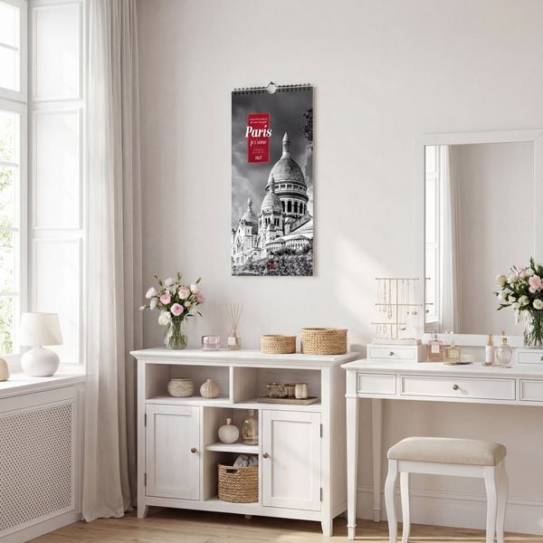 Produktbild: Paris, je t&rsquo;aime Literatur-Kalender 2027
