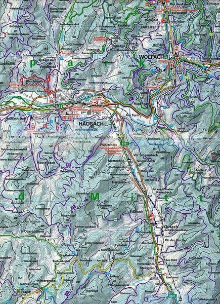 Produktbild: KuF Deutschland Outdoorkarte 40 Schwarzwald