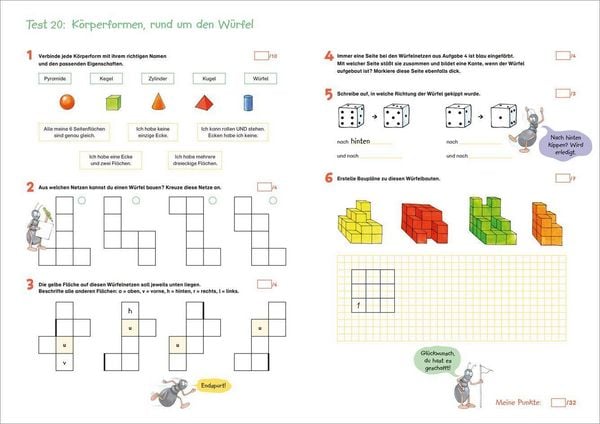 Produktbild: Fit f&uuml;r Mathe 3. Klasse. Mein Testheft