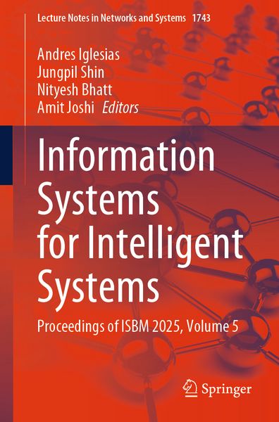 Produktbild: Information Systems for Intelligent Systems