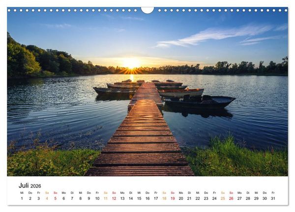 Produktbild: Die Hufeisengemeinde Br&uuml;hl (Wandkalender 2026 DIN A3 quer), CALVENDO Monatskalender