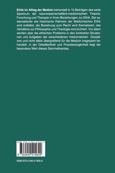 Produktbild: Ethik im Alltag der Medizin