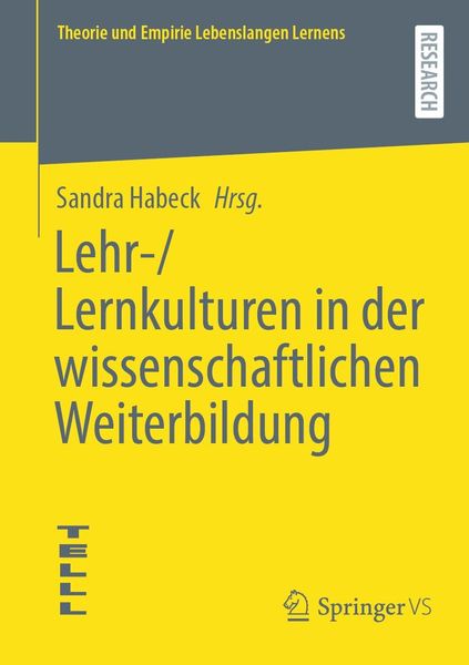 Produktbild: Lehr-/Lernkulturen in der wissenschaftlichen Weiterbildung