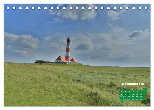 Produktbild: St. Peter-Ording (Tischkalender 2026 DIN A5 quer), CALVENDO Monatskalender
