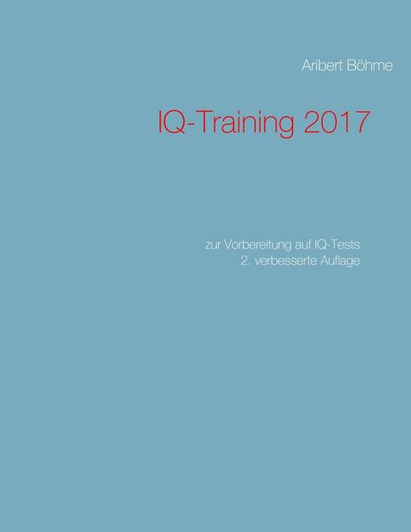 Produktbild: IQ-Training 2017