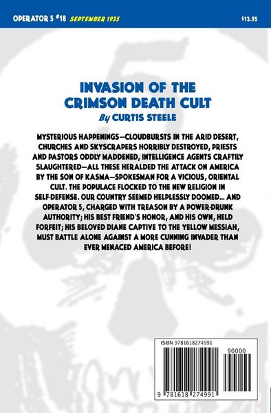 Produktbild: Operator 5 #18: Invasion of the Crimson Death Cult