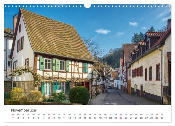 Produktbild: Weinheim - Eine Perle an der Bergstra&szlig;e (Wandkalender 2026 DIN A3 quer), CALVENDO Monatskalender