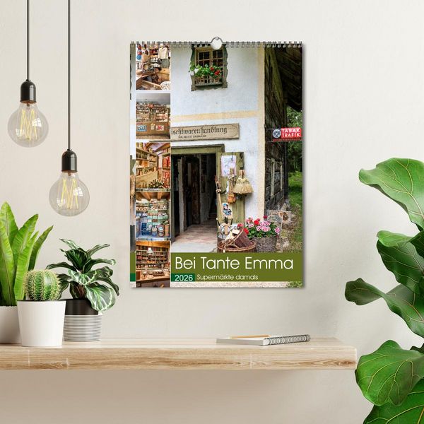 Produktbild: Bei Tante Emma, Superm&auml;rkte damals (Wandkalender 2026 DIN A3 hoch), CALVENDO Monatskalender
