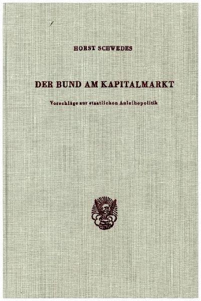 Produktbild: Der Bund am Kapitalmarkt.