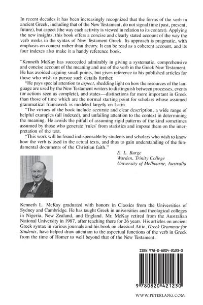 Produktbild: A New Syntax of the Verb in New Testament Greek