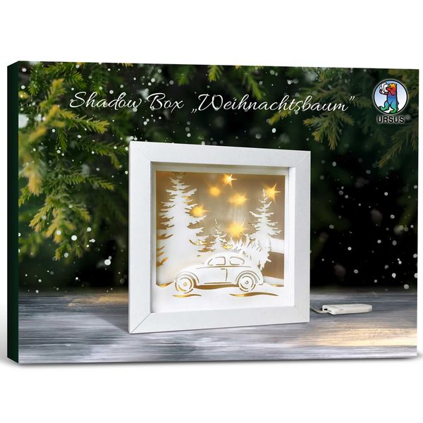 Produktbild: URSUS Shadow Box "Weihnachtsbaum"