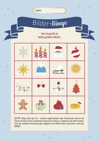 Produktbild: Weihnachts-Bingo