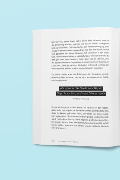 Produktbild: Die Sprache der Seele &ndash; Verstehe die Ereignisse deines Lebens.
