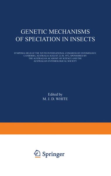 Produktbild: Genetic Mechanisms of Speciation in Insects