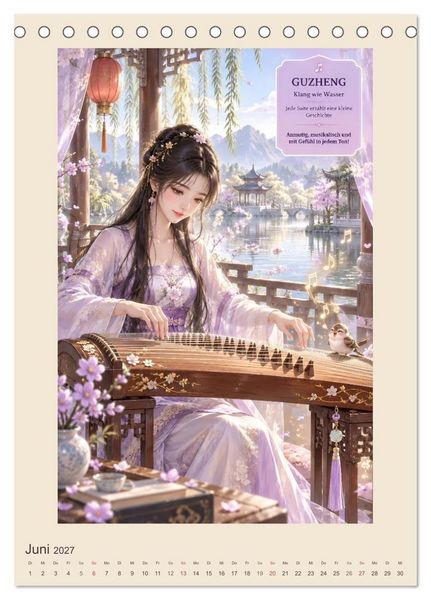 Produktbild: Beliebte Hobbys in China (Tischkalender 2027 DIN A5 hoch), CALVENDO Monatskalender